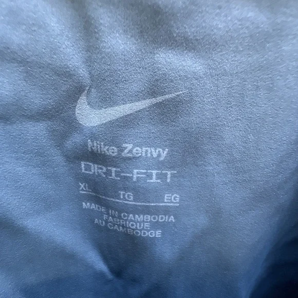 Nike Zenvy Rib Women's L Dri-FIT Short-Sleeve Top HF2772-006 NWT 70$ - Picture 4 of 8